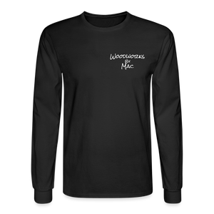 Woodworks by Mac Long Sleeve T-Shirt - black