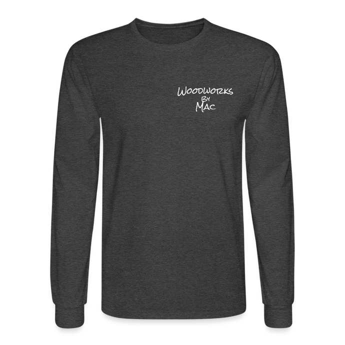 Woodworks by Mac Long Sleeve T-Shirt - heather black