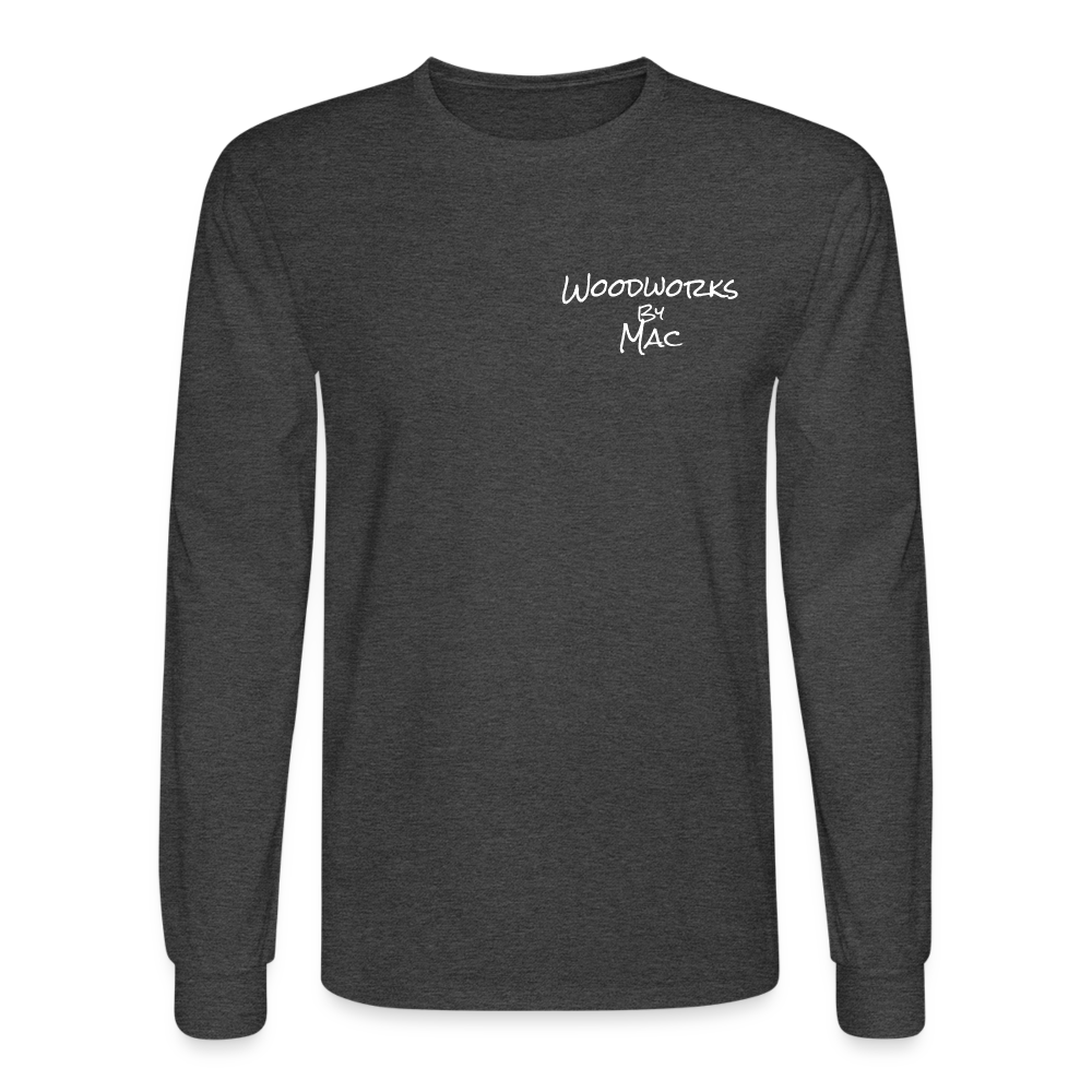 Woodworks by Mac Long Sleeve T-Shirt - heather black