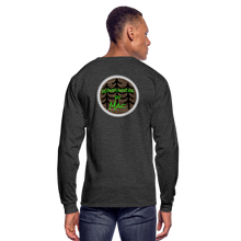 Load image into Gallery viewer, Woodworks by Mac Long Sleeve T-Shirt - heather black
