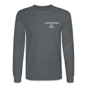 Woodworks by Mac Long Sleeve T-Shirt - charcoal