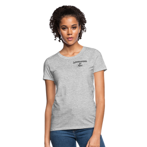 Woodworks by Mac Women's T-Shirt - heather gray