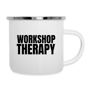 Workshop Therapy Camper Mug - white