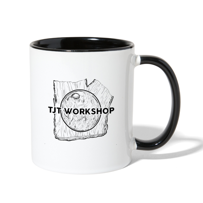 TJT Worksho Contrast Coffee Mug - white/black