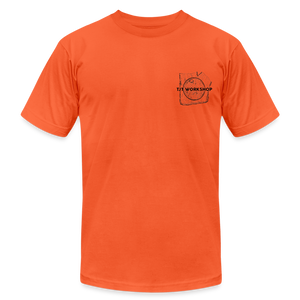 TJT Woodworks Turn Wood T-Shirt - orange