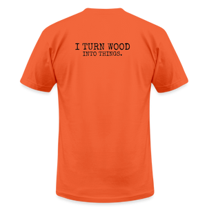 TJT Woodworks Turn Wood T-Shirt - orange