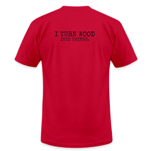 Load image into Gallery viewer, TJT Woodworks Turn Wood T-Shirt - red
