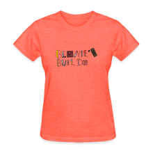 Load image into Gallery viewer, Bernie&#39;s Builds Women&#39;s T-Shirt - heather coral
