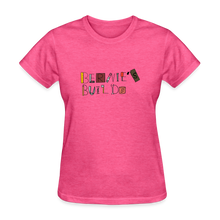 Load image into Gallery viewer, Bernie&#39;s Builds Women&#39;s T-Shirt - heather pink
