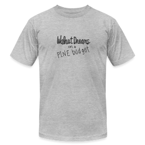 Walnut Dreams CM2 Woodworks T-Shirt - heather gray