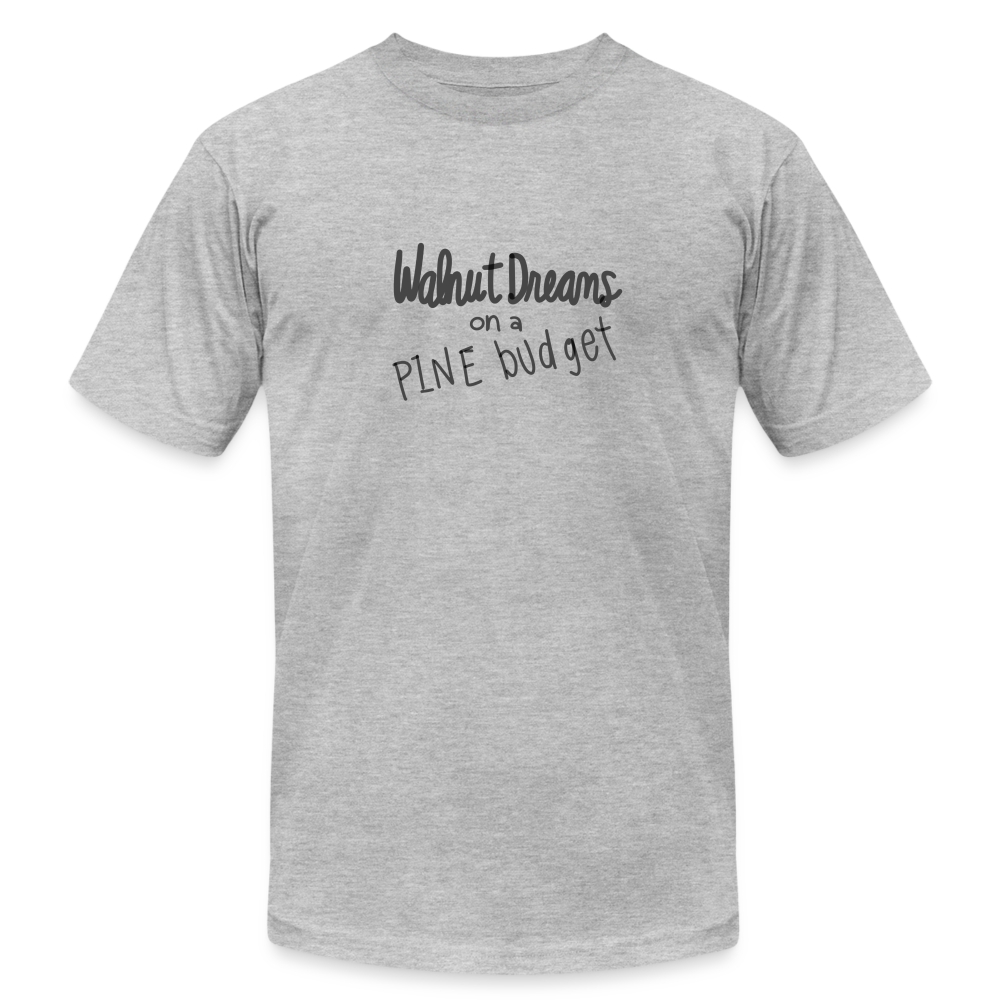 Walnut Dreams CM2 Woodworks T-Shirt - heather gray