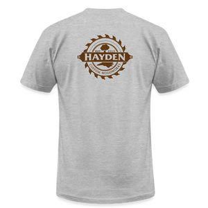 Hayden Custom Woodworks T-Shirt - heather gray