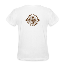 Load image into Gallery viewer, Hayden Custom Woodworks Women&#39;s T-Shirt - white
