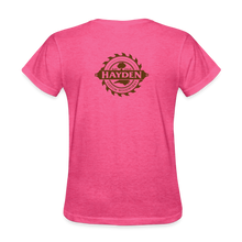 Load image into Gallery viewer, Hayden Custom Woodworks Women&#39;s T-Shirt - heather pink

