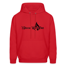 Load image into Gallery viewer, Broken Canvas Hoodie - red
