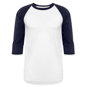 3/4 Sleeve Raglan T-Shirt - white/navy