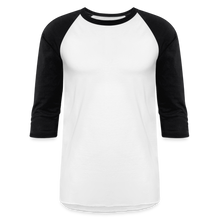 Load image into Gallery viewer, 3/4 Sleeve Raglan T-Shirt - white/black
