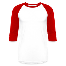 Load image into Gallery viewer, 3/4 Sleeve Raglan T-Shirt - white/red
