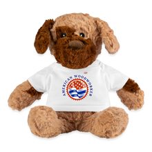 Load image into Gallery viewer, Stuffed Dog with Your Logo - white
