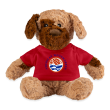 Load image into Gallery viewer, Stuffed Dog with Your Logo - red
