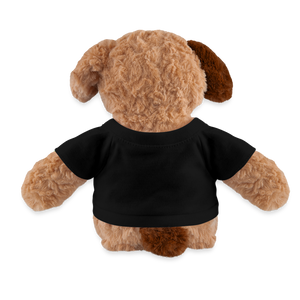 Stuffed Dog with Your Logo - black