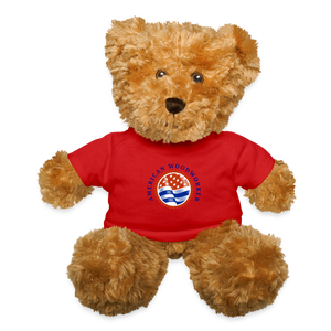 Teddy Bear with Your Logo - red