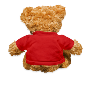 Teddy Bear with Your Logo - red