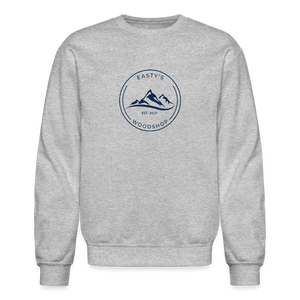 Easty's Woodshop Crewneck Sweatshirt - heather gray