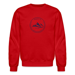 Easty's Woodshop Crewneck Sweatshirt - red
