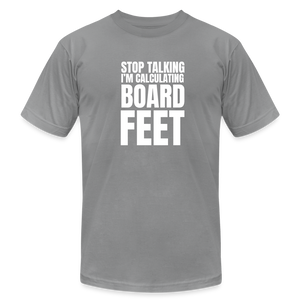 Board Feet Premium T-Shirt - slate