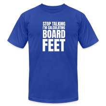 Load image into Gallery viewer, Board Feet Premium T-Shirt - royal blue
