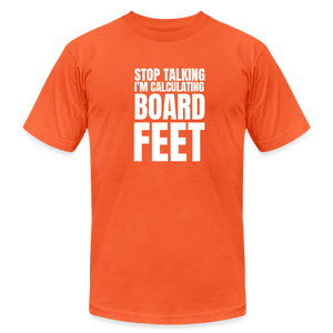 Board Feet Premium T-Shirt - orange