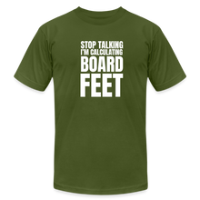 Load image into Gallery viewer, Board Feet Premium T-Shirt - olive
