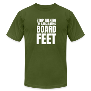 Board Feet Premium T-Shirt - olive