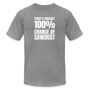 Forecast Sawdust Premium  T-Shirt - slate