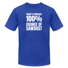 Load image into Gallery viewer, Forecast Sawdust Premium  T-Shirt - royal blue
