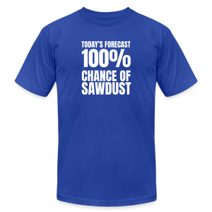 Forecast Sawdust Premium  T-Shirt - royal blue