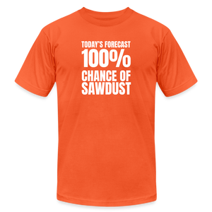 Forecast Sawdust Premium  T-Shirt - orange