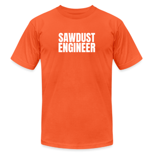 Sawdust Engineer T-Shirt - orange
