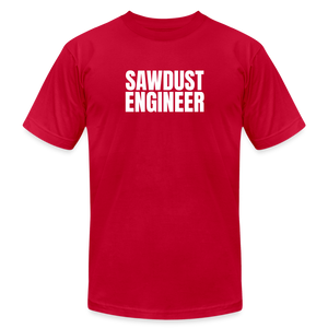 Sawdust Engineer T-Shirt - red