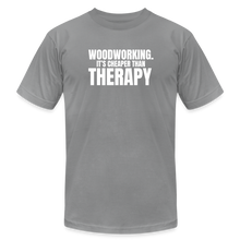 Load image into Gallery viewer, Cheaper than Therapy Premium T-Shirt - slate
