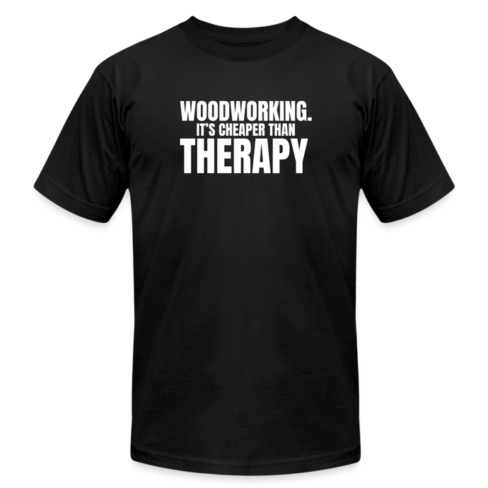 Cheaper than Therapy Premium T-Shirt - black
