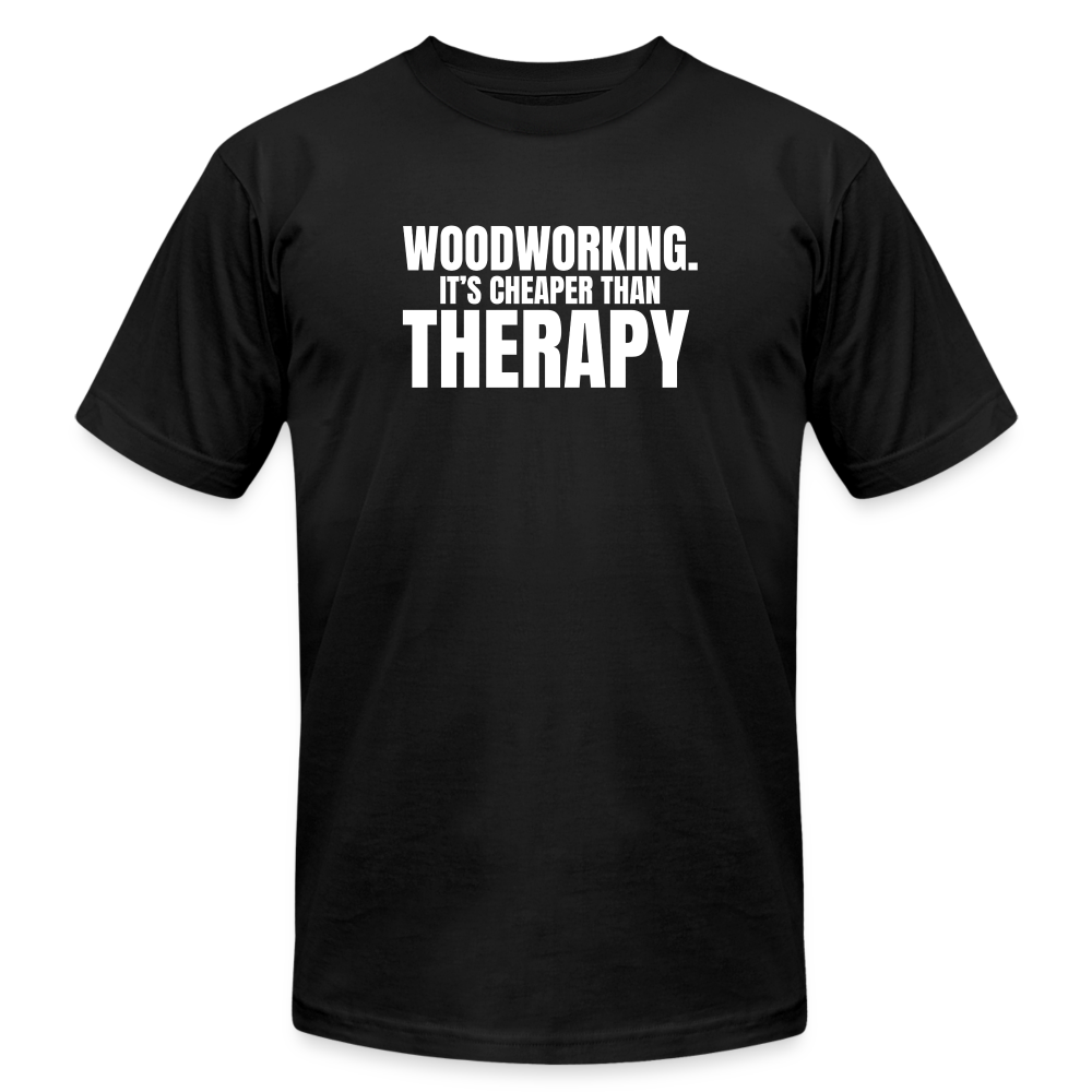 Cheaper than Therapy Premium T-Shirt - black