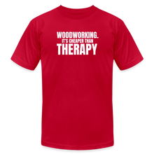 Load image into Gallery viewer, Cheaper than Therapy Premium T-Shirt - red
