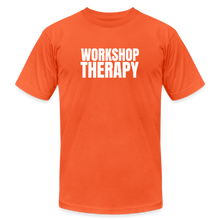 Load image into Gallery viewer, Workshop Therapy T-Shirt by Bella + Canvas - orange
