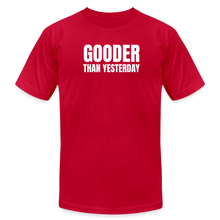 Load image into Gallery viewer, Gooder Than Yesterday Premium T-Shirt - red
