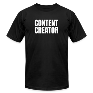Content Creator T-Shirt - black