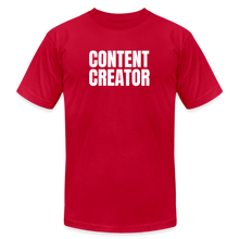 Load image into Gallery viewer, Content Creator T-Shirt - red
