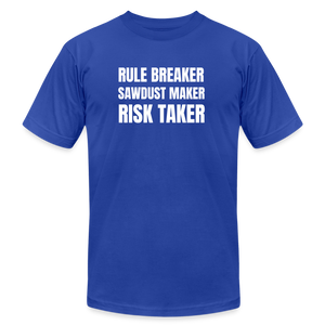 Risk Taker Premium T-Shirt - royal blue