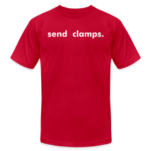 Load image into Gallery viewer, Send Clamps Premium T Shirt - red
